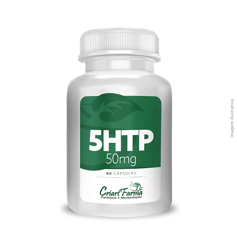 5HTP 50mg 60 Cápsulas