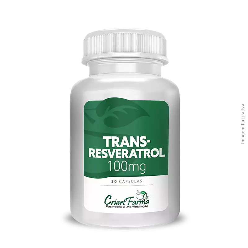 Trans-Resveratrol 100mg 30 Cápsulas