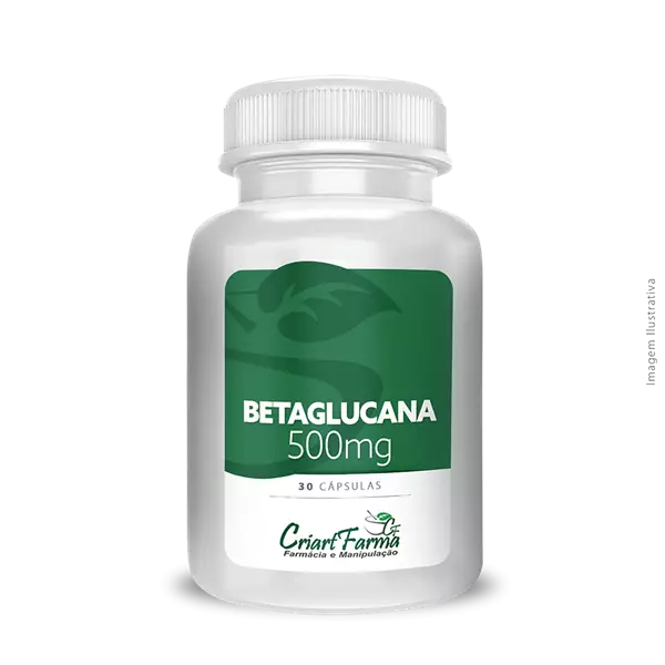 Betaglucana 500mg 30 Cápsulas