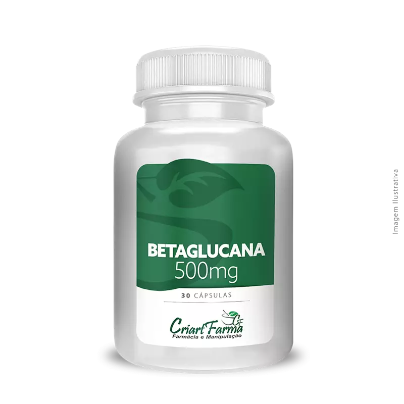 Betaglucana 500mg 30 Cápsulas