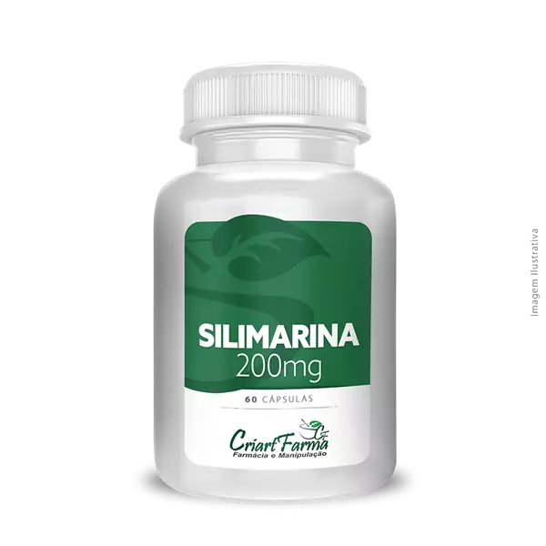 Silimarina 200mg 60 Cápsulas