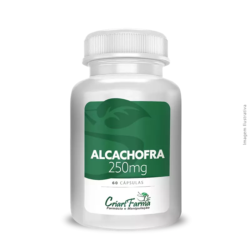 Alcachofra 250mg 60 Cápsulas