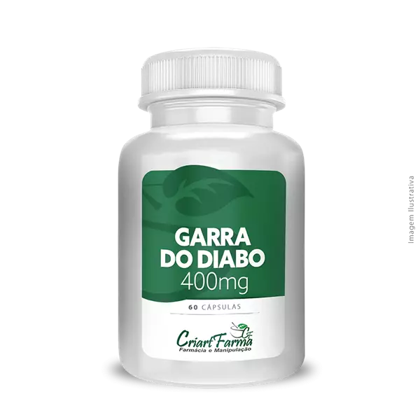 Garra do Diabo 400mg 60 Cápsulas