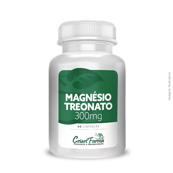 Magnésio Treonato 300mg 60 Cápsulas
