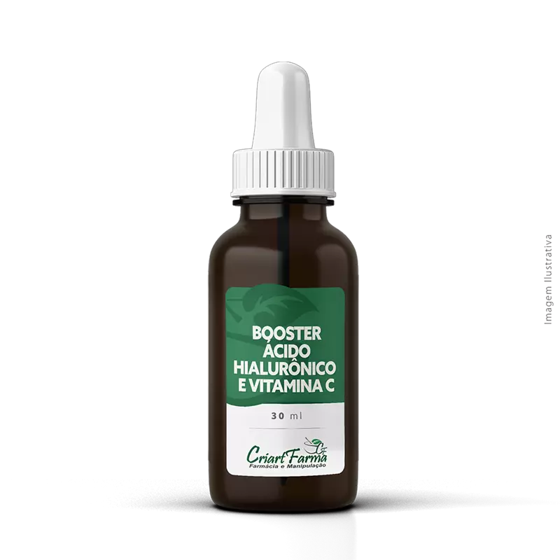 Booster Ácido Hialurônico e Vitamina C 30ml