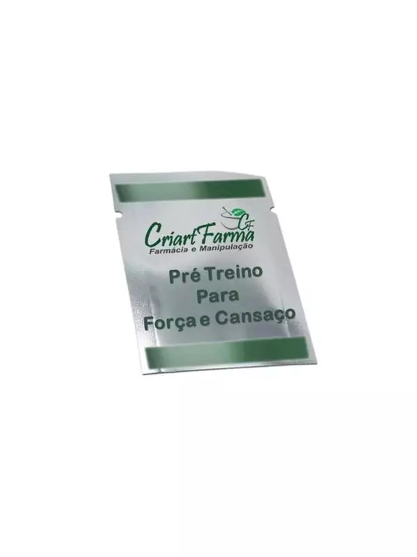 Pré Treino para Força e Cansaço (30 Envelopes)